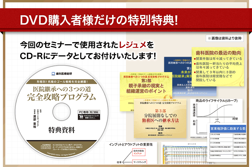 DVD購入者様だけの特別特典！