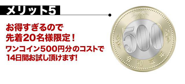 5つのメリット