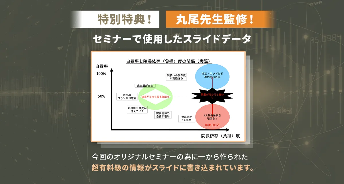 特別特典！丸尾先生監修！セミナーで使用したスライドデータ