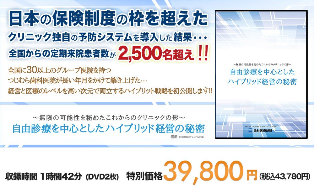 ～無限の可能性を秘めたこれからのクリニックの形～自由診療を中心としたハイブリッド経営の秘密