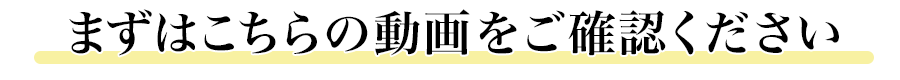 まずはこちらの動画をご確認ください