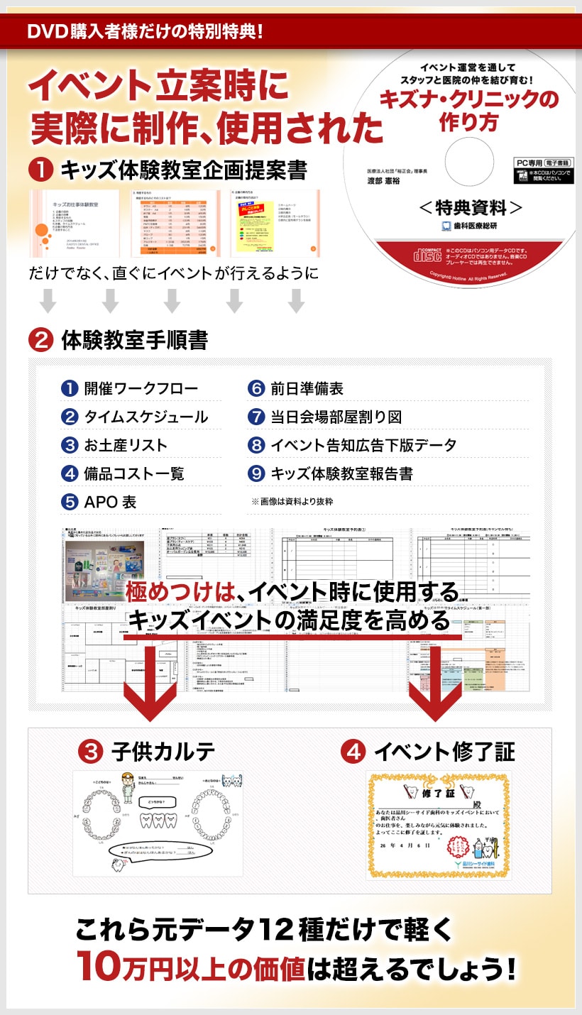 DVD購入者様だけの特別特典！