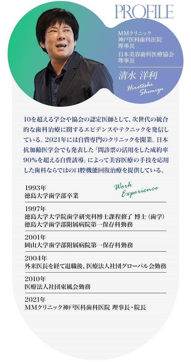 清水洋利プロフィール