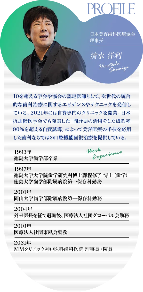 清水洋利プロフィール
